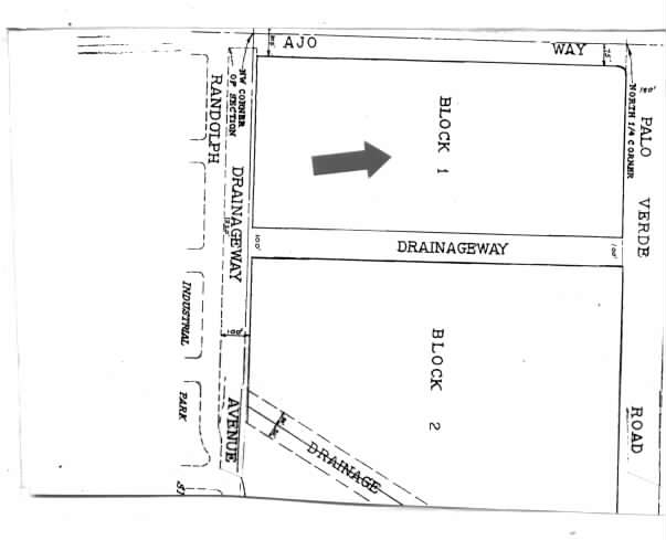 3840 S Palo Verde Rd, Tucson, AZ for lease - Plat Map - Image 2 of 2