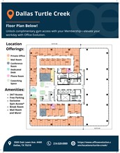 3500 Oak Lawn Ave, Dallas, TX à louer Plan de site- Image 1 de 2