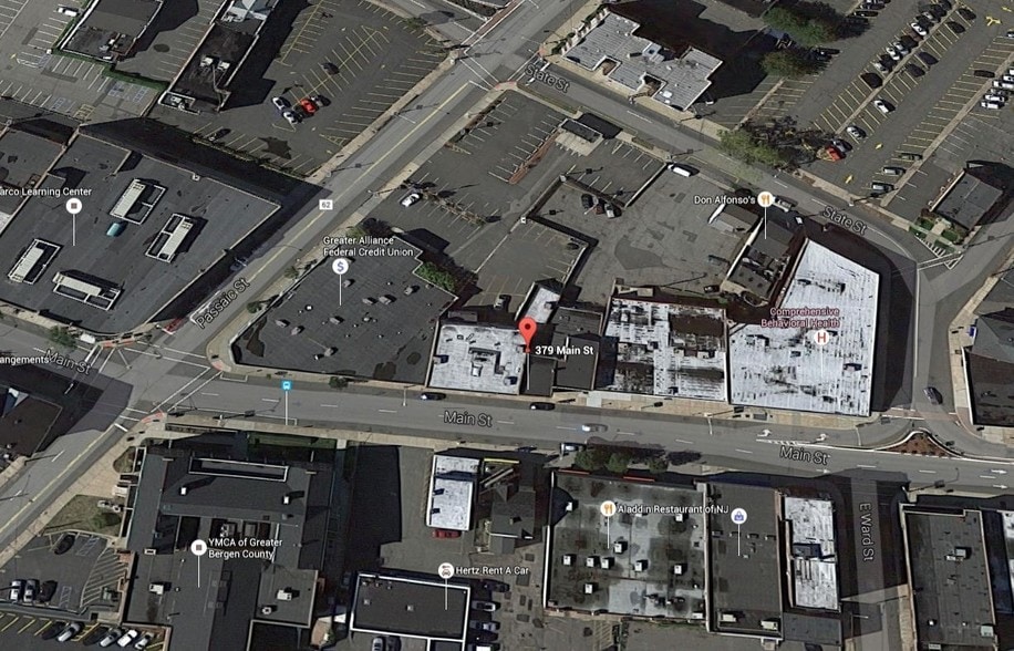 379-381 Main St, Hackensack, NJ à louer - Aérien - Image 3 de 6
