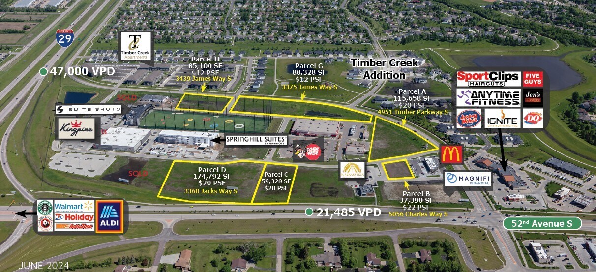 Timber Parkway And 52nd Avenue South, Fargo, ND à vendre Photo du bâtiment- Image 1 de 3