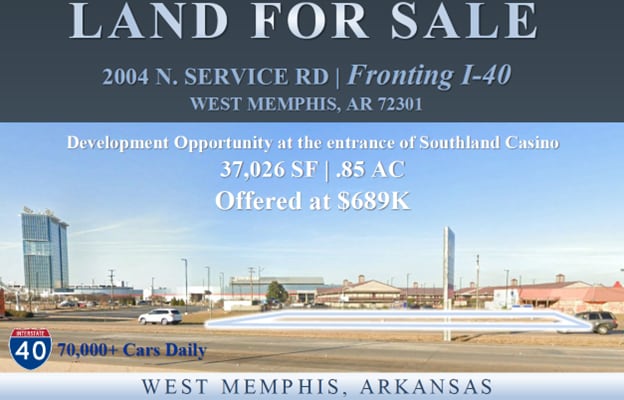 2004 N Service Rd, West Memphis, AR for sale - Building Photo - Image 2 of 5