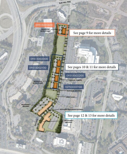 610-713 610-713 Ermac dr, Nashville, TN à vendre - Photo du bâtiment - Image 1 de 5