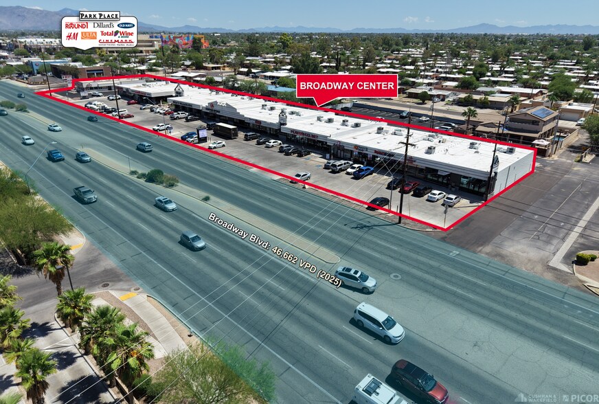 5602-5660 E Broadway Blvd, Tucson, AZ for lease - Building Photo - Image 1 of 4