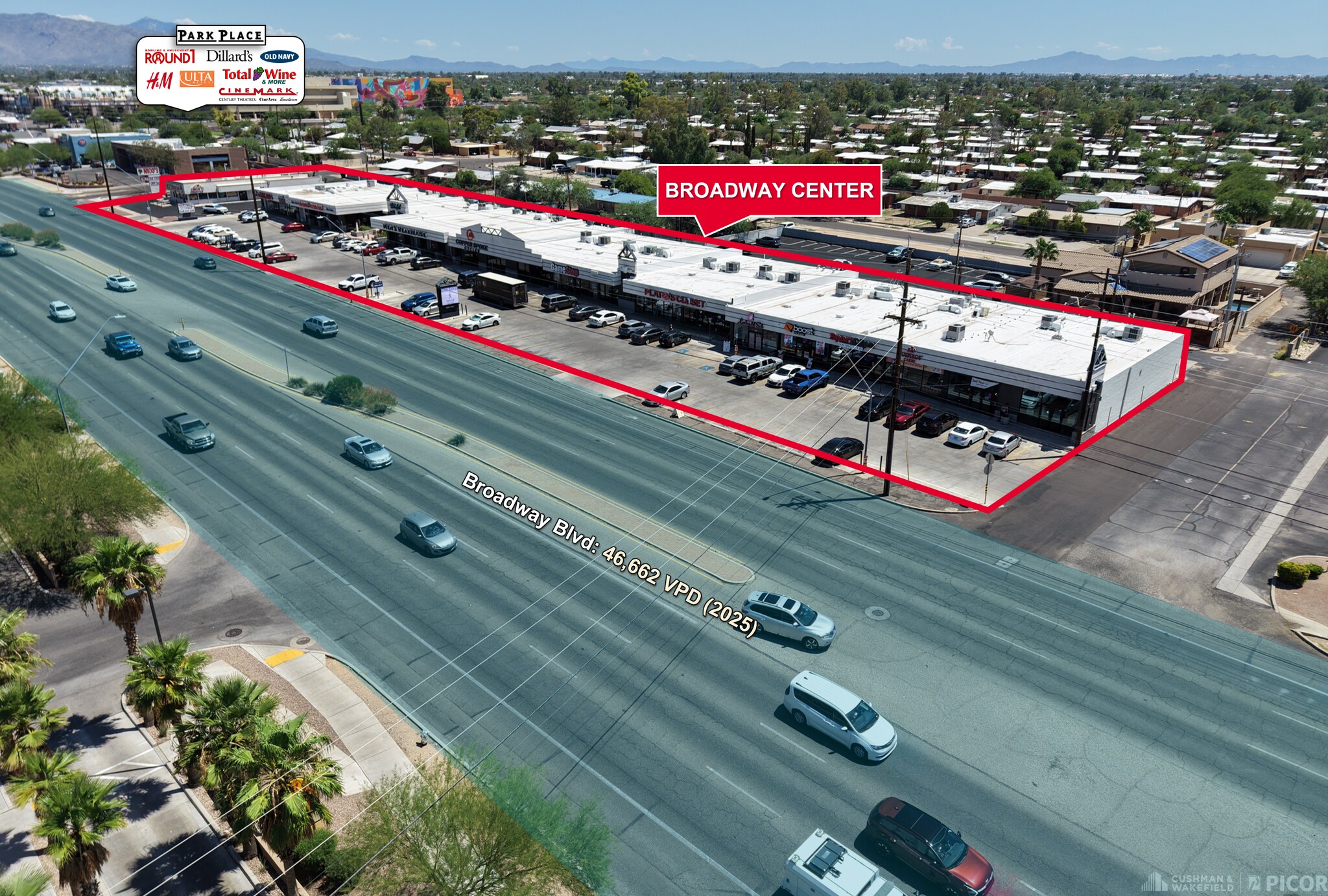 5602-5660 E Broadway Blvd, Tucson, AZ for lease Building Photo- Image 1 of 5