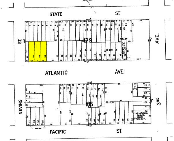 457 Atlantic Ave, Brooklyn, NY for sale Plat Map- Image 1 of 1