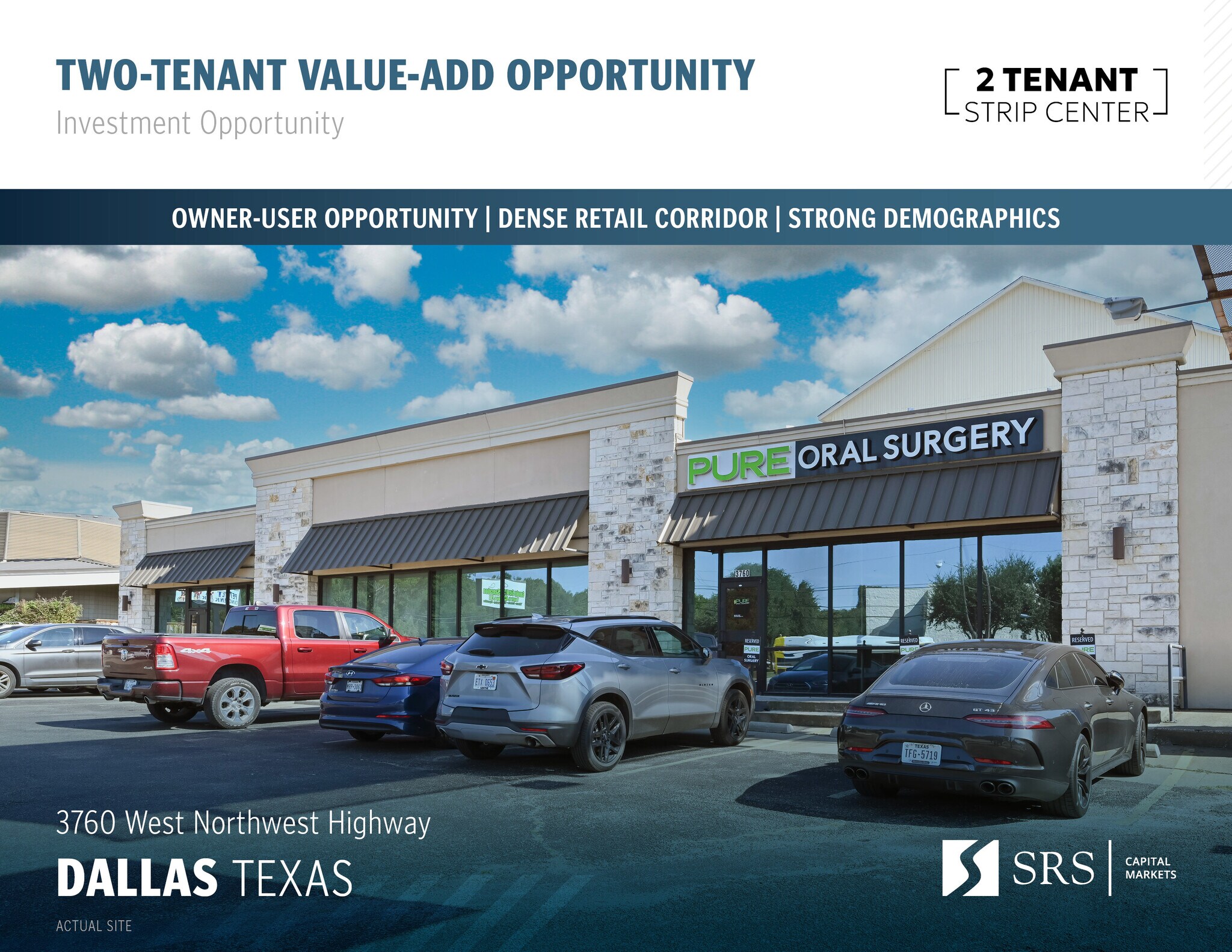 3760-3764 W Northwest Hwy, Dallas, TX à vendre Photo du bâtiment- Image 1 de 8