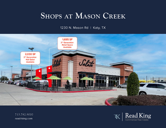 More details for 1230 N Mason Rd, Katy, TX - Retail for Lease