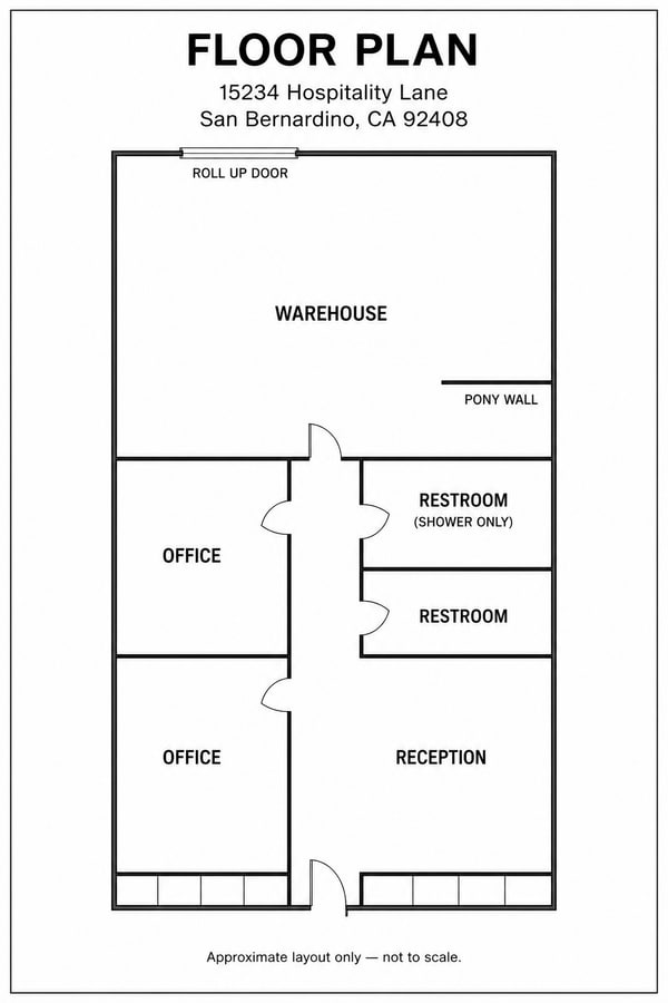 24630-24688 Redlands Blvd, Loma Linda, CA 92354 - Unité 24646 - - Plan d’étage - Image 1 of 1