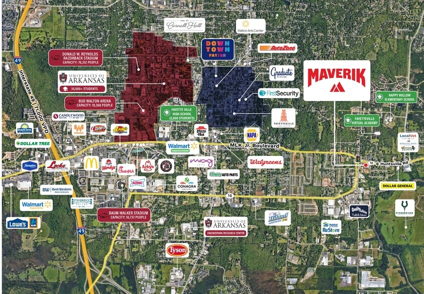 1851 E Huntsville Rd, Fayetteville, AR for sale - Building Photo - Image 2 of 11