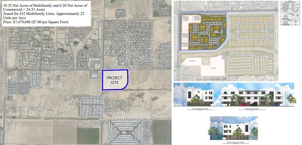 1179 E Rodeo Rd, Casa Grande, AZ à vendre - Photo du bâtiment - Image 3 de 5