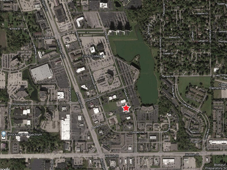 8780 Purdue Rd, Indianapolis, IN for lease - Aerial - Image 2 of 9