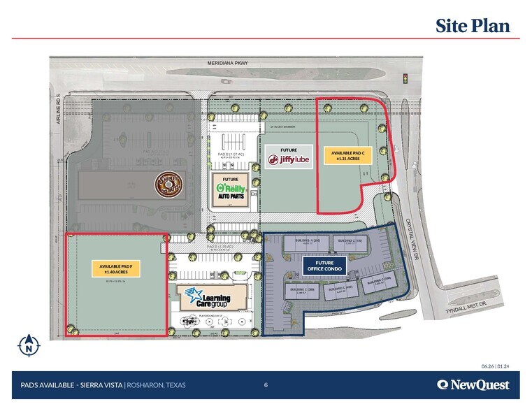 2303 1/2 Meridiana Parkway, Rosharon, TX à louer - Plan de site - Image 3 de 5