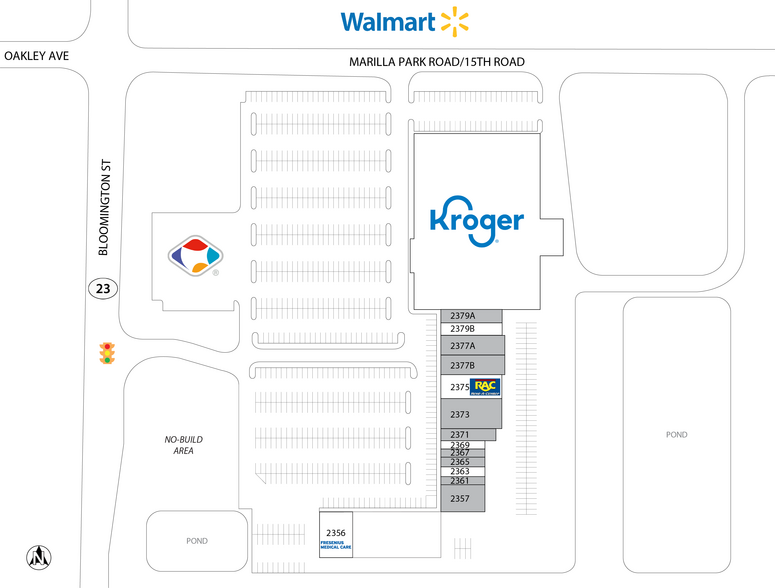 2356-2379 N Bloomington St, Streator, IL à louer - Plan de site - Image 3 de 5