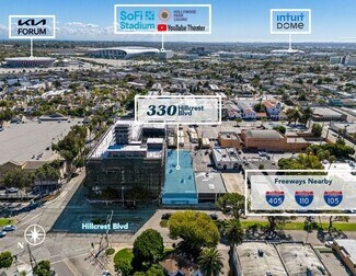 Plus de détails pour 330-334 E Hillcrest Blvd, Inglewood, CA - Bureau à vendre