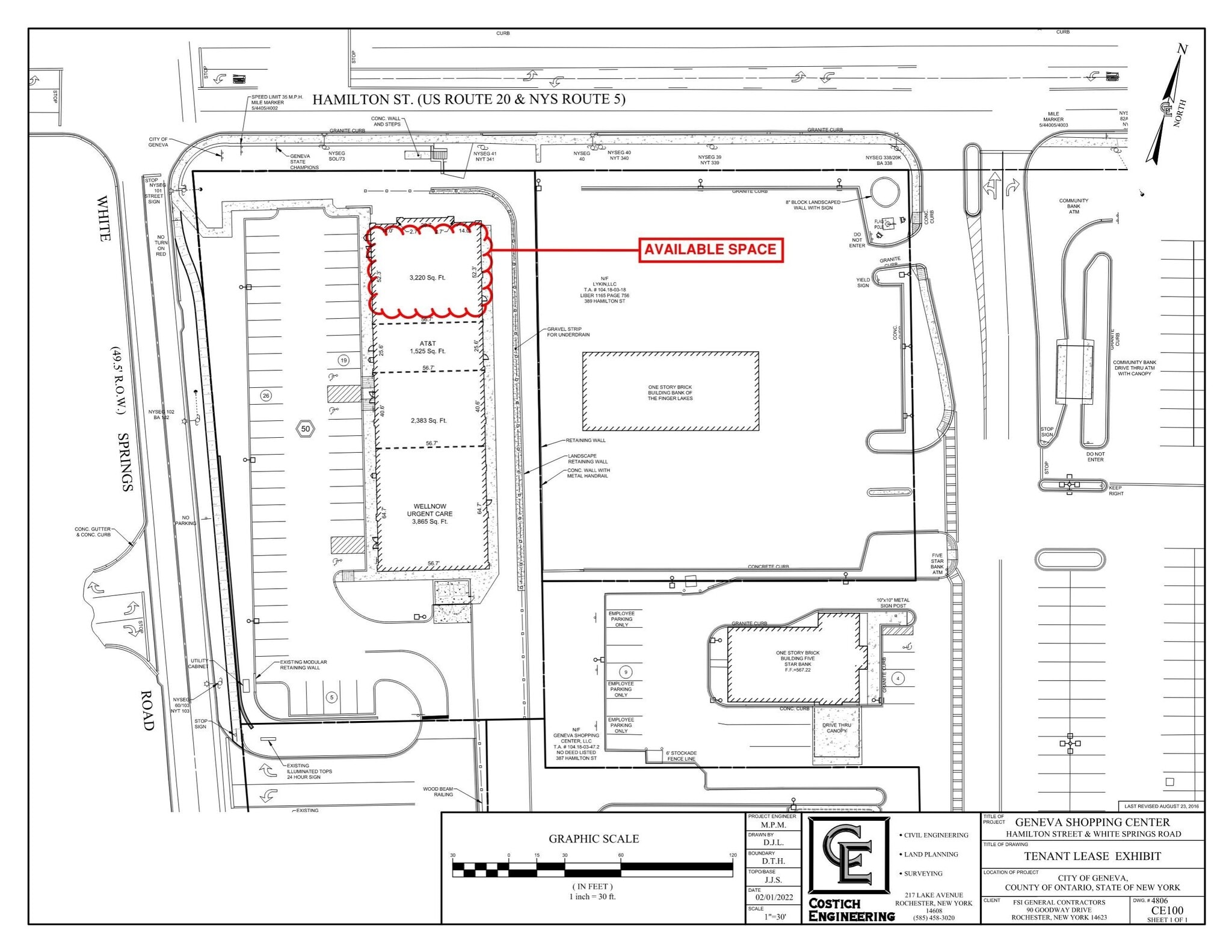 1 White Springs Dr, Geneva, NY for lease Site Plan- Image 1 of 8