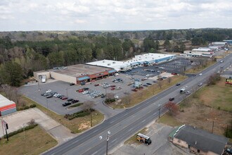 481 E Broad Ave, Rockingham, NC - Aérien  Vue de la carte