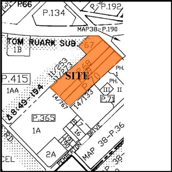Pemberton Dr, Salisbury, MD à louer - Plan cadastral - Image 2 de 2