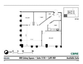 1175 Peachtree St NE, Atlanta, GA for lease Floor Plan- Image 1 of 1