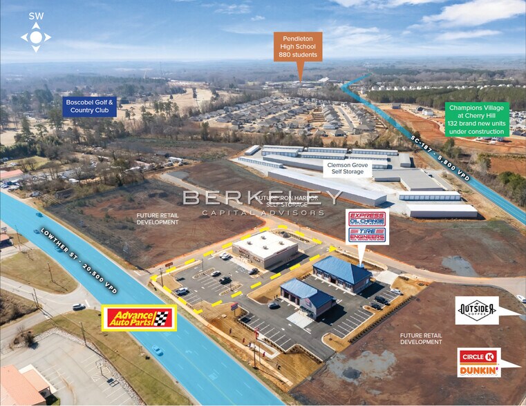 310 Lowther St, Pendleton, SC à vendre - Photo du bâtiment - Image 3 de 8