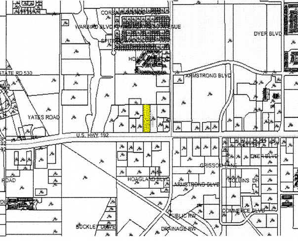 4125 W Vine St, Kissimmee, FL for sale - Plat Map - Image 3 of 12