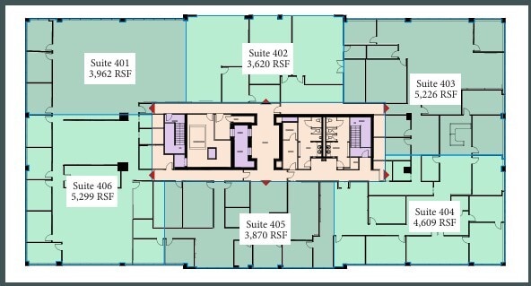 4390 Belle Oaks Dr, North Charleston, SC à louer Plan d’étage- Image 1 de 1