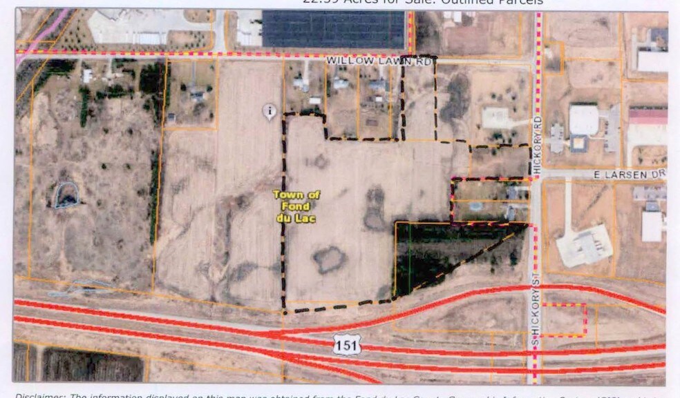 N5460 S Hickory St, Fond Du Lac, WI à vendre - Photo principale - Image 2 de 2