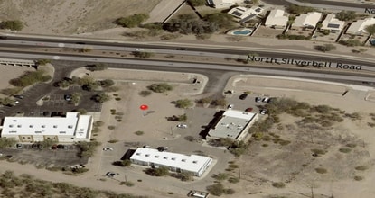 8553 N Silverbell Rd, Tucson, AZ - Aerial  map view