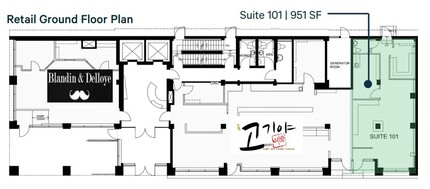 251 Laurier Ave W, Ottawa, ON à louer Plan d’étage- Image 2 de 2