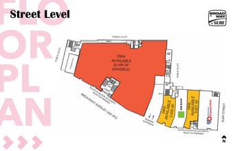 2830-2868 N Broadway St, Chicago, IL for lease Floor Plan- Image 1 of 1