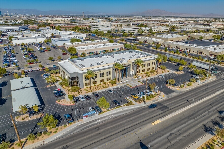 376 E Warm Springs Rd, Las Vegas, NV for lease - Aerial - Image 3 of 12