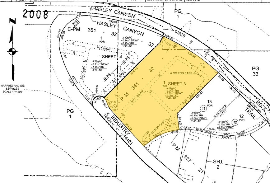 28751 Industry Dr, Valencia, CA à louer - Plan cadastral - Image 3 de 12