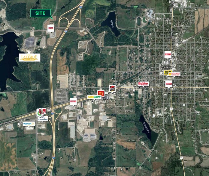 I 35 and Kansas Street, Osceola, IA for sale - Building Photo - Image 2 of 2