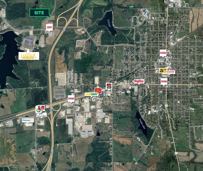 I 35 and Kansas Street, Osceola, IA à vendre - Photo du bâtiment - Image 2 de 2