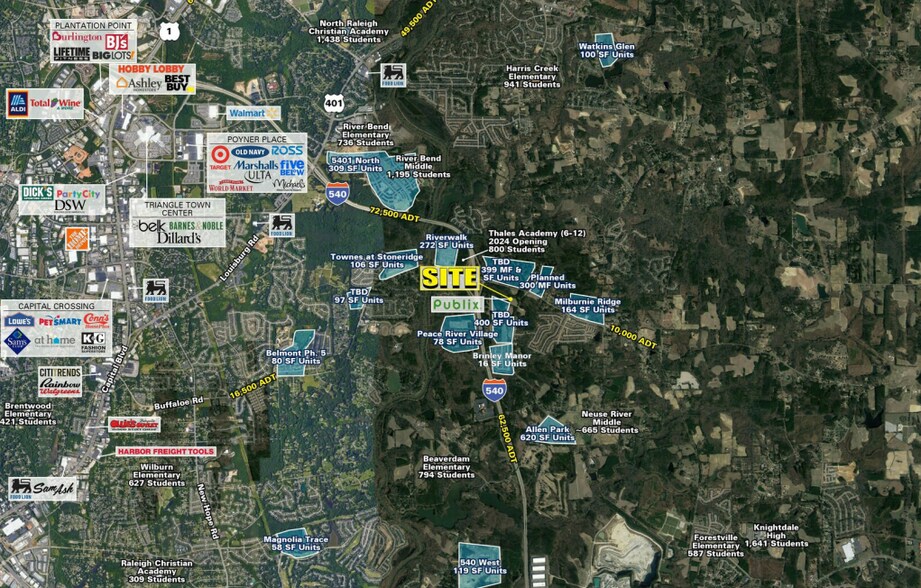 5100 Forestville rd, Raleigh, NC à louer - Photo du bâtiment - Image 2 de 4