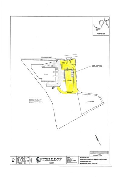 250 Raleigh St, Wilmington, NC à louer - Plan de site - Image 2 de 33
