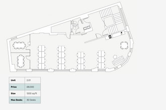55 Southwark St, London for lease Floor Plan- Image 1 of 2