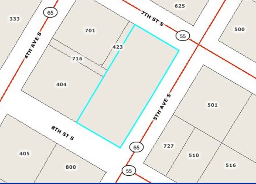 700-700 S 5th Ave, Minneapolis, MN à louer - Plan cadastral - Image 2 de 4