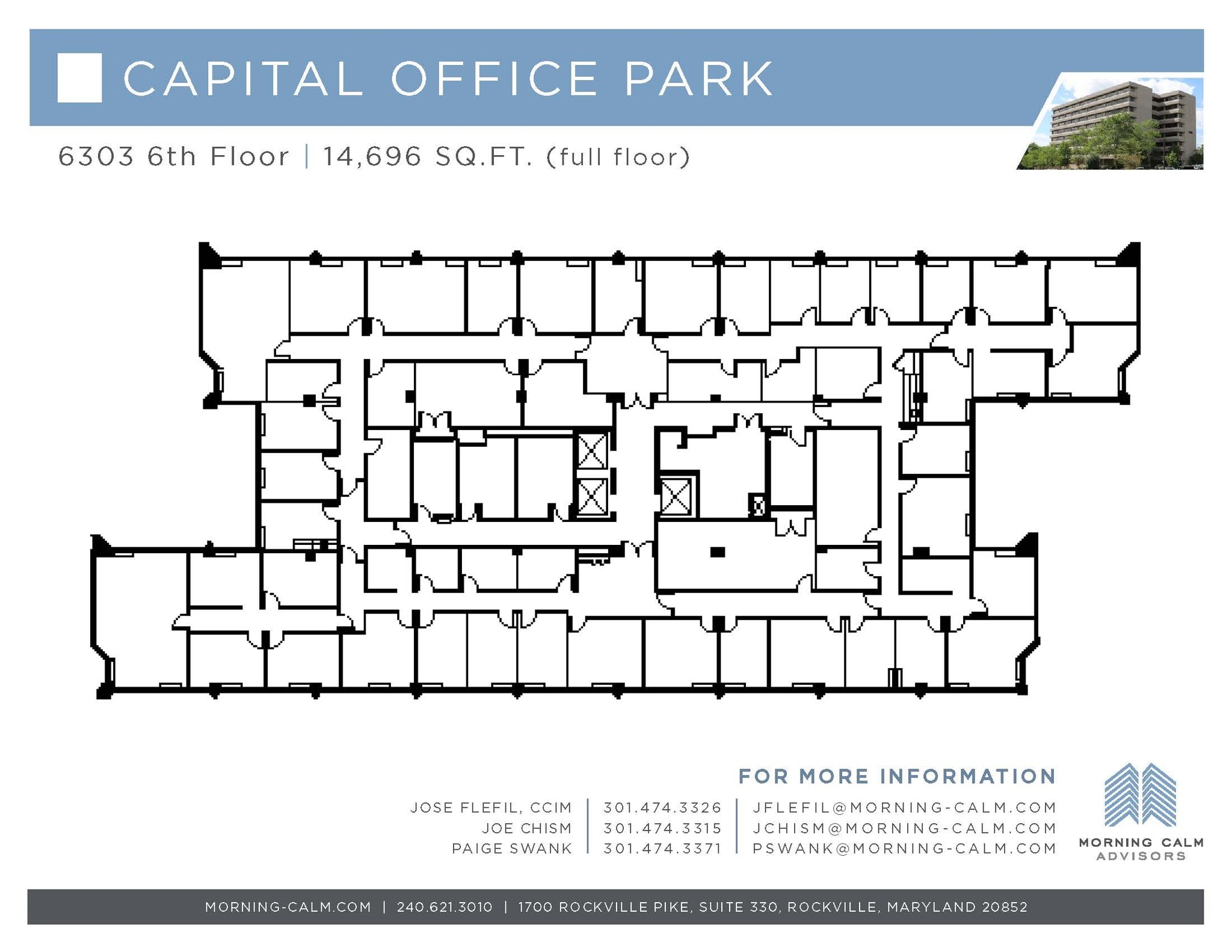 6303 Ivy Ln, Greenbelt, MD à louer Plan d  tage- Image 1 de 1