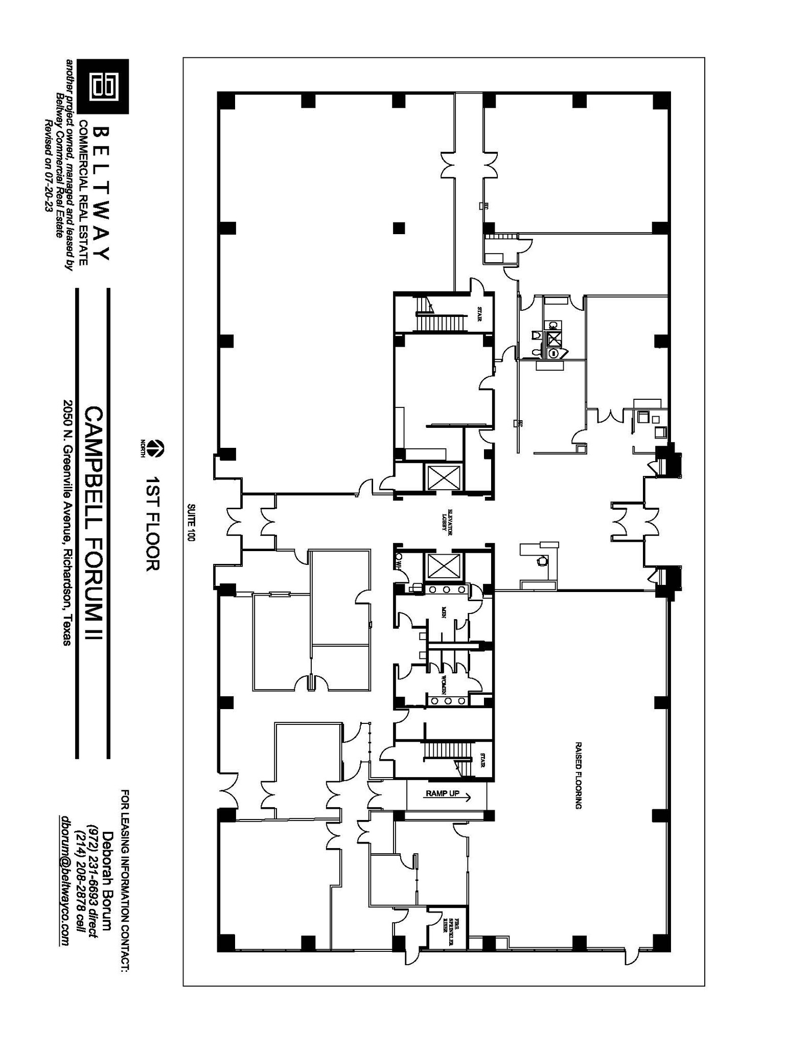 2050 N Greenville Ave, Richardson, TX à vendre Plan d  tage- Image 1 de 1