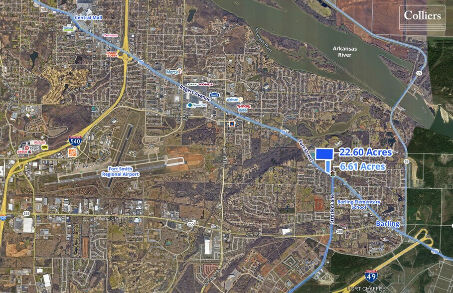 NW Corner Fort Street, Barling, AR à vendre - Photo du bâtiment - Image 2 de 2