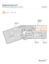 640 Plaza Dr, Highlands Ranch, CO for lease Floor Plan- Image 1 of 2