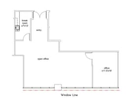 404 Camino del Rio S, San Diego, CA à louer Plan d’étage- Image 1 de 1
