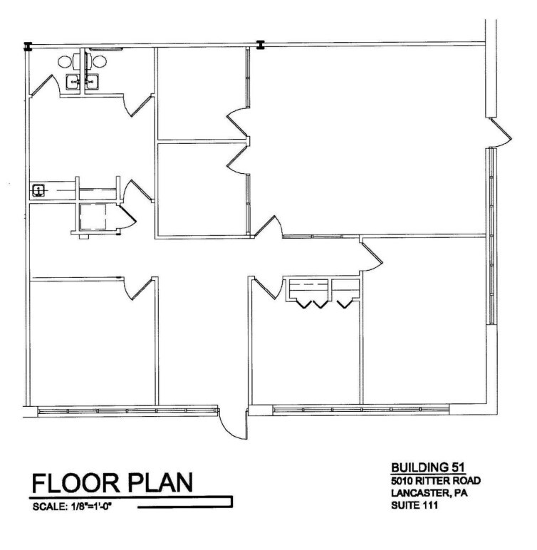 5010 Ritter Rd, Mechanicsburg, PA à louer Plan d’étage- Image 1 de 1