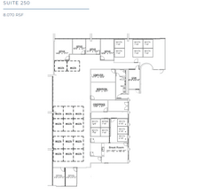 2630 West Fwy, Fort Worth, TX à louer Plan d  tage- Image 1 de 1