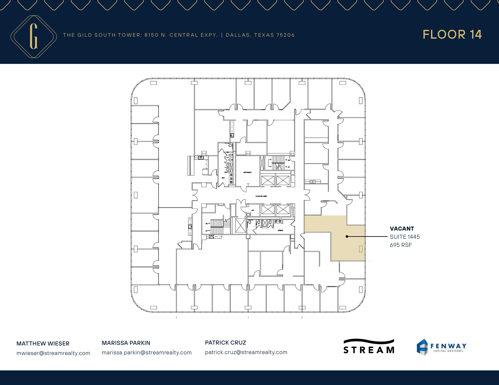 8350 N Central Expy, Dallas, TX for lease Floor Plan- Image 1 of 1