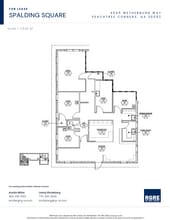 4045 Wetherburn Way, Peachtree Corners, GA for lease Floor Plan- Image 1 of 1