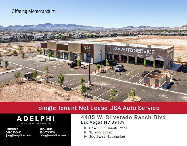 More details for 4485 W Silverado Ranch Blvd, Las Vegas, NV - Retail for Sale