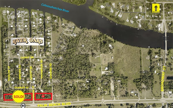2480 Gardner Rd., Alva, FL for sale - Aerial - Image 2 of 2