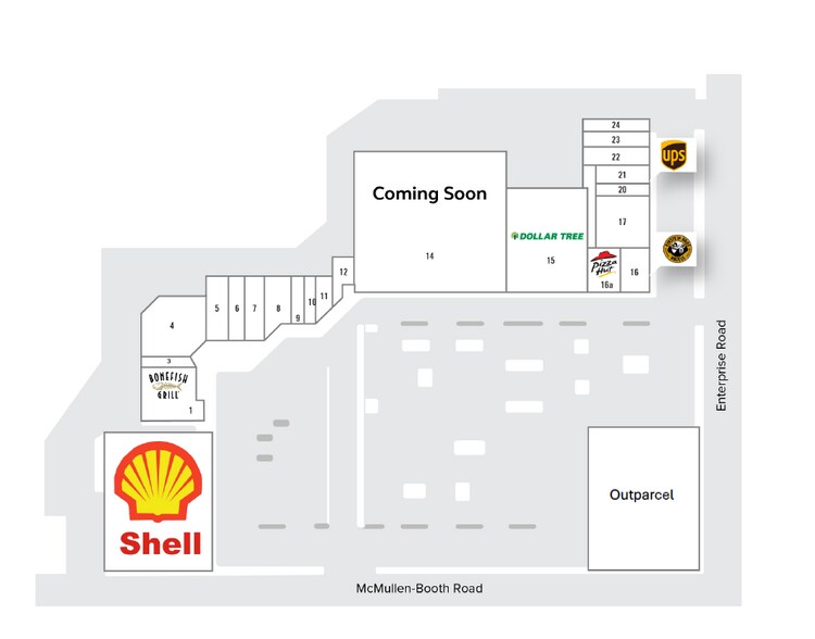 2519 N McMullen Booth Rd, Clearwater, FL à louer - Photo du bâtiment - Image 3 de 6