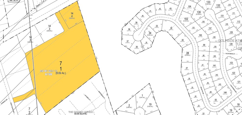 4800 First Coast Hwy, Fernandina Beach, FL for lease - Plat Map - Image 2 of 6